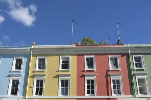 Terraced Georgian houses