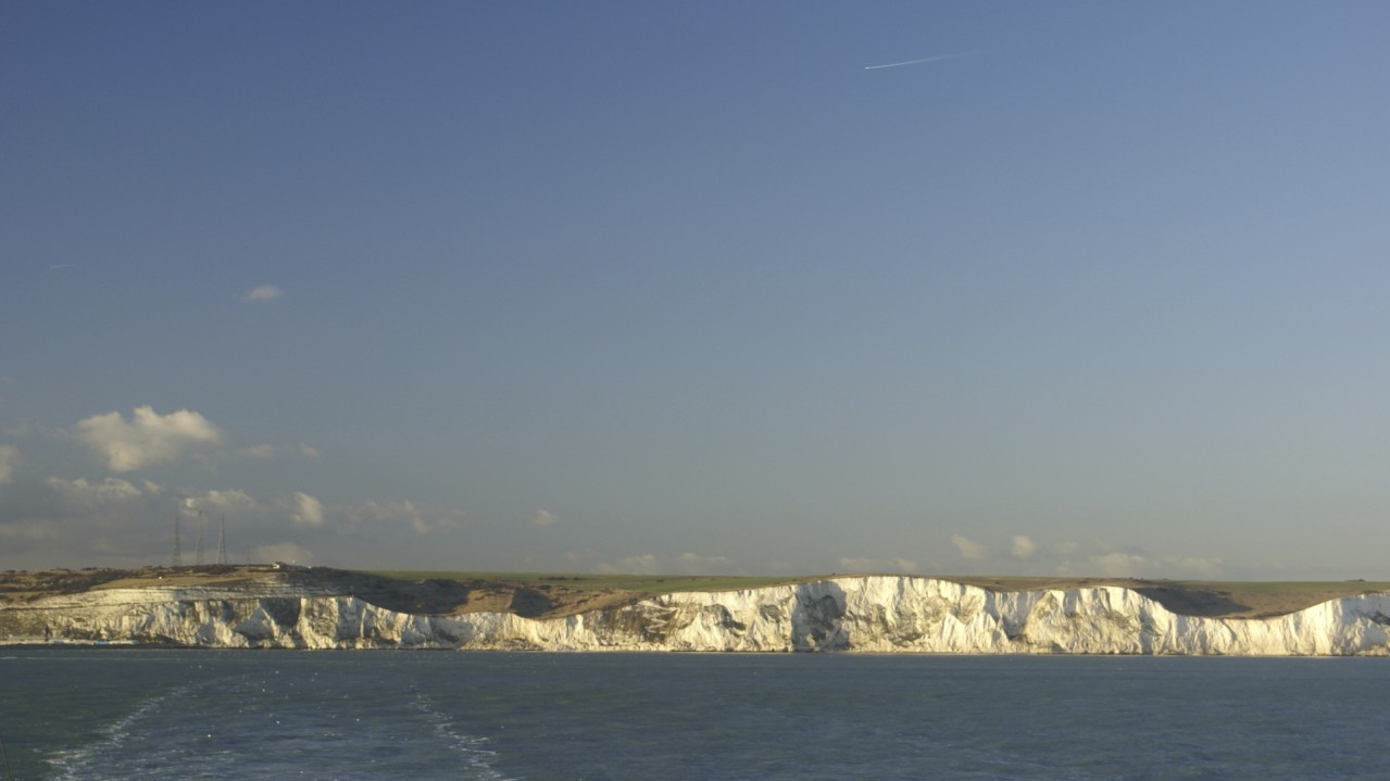 White cliffs of Dover