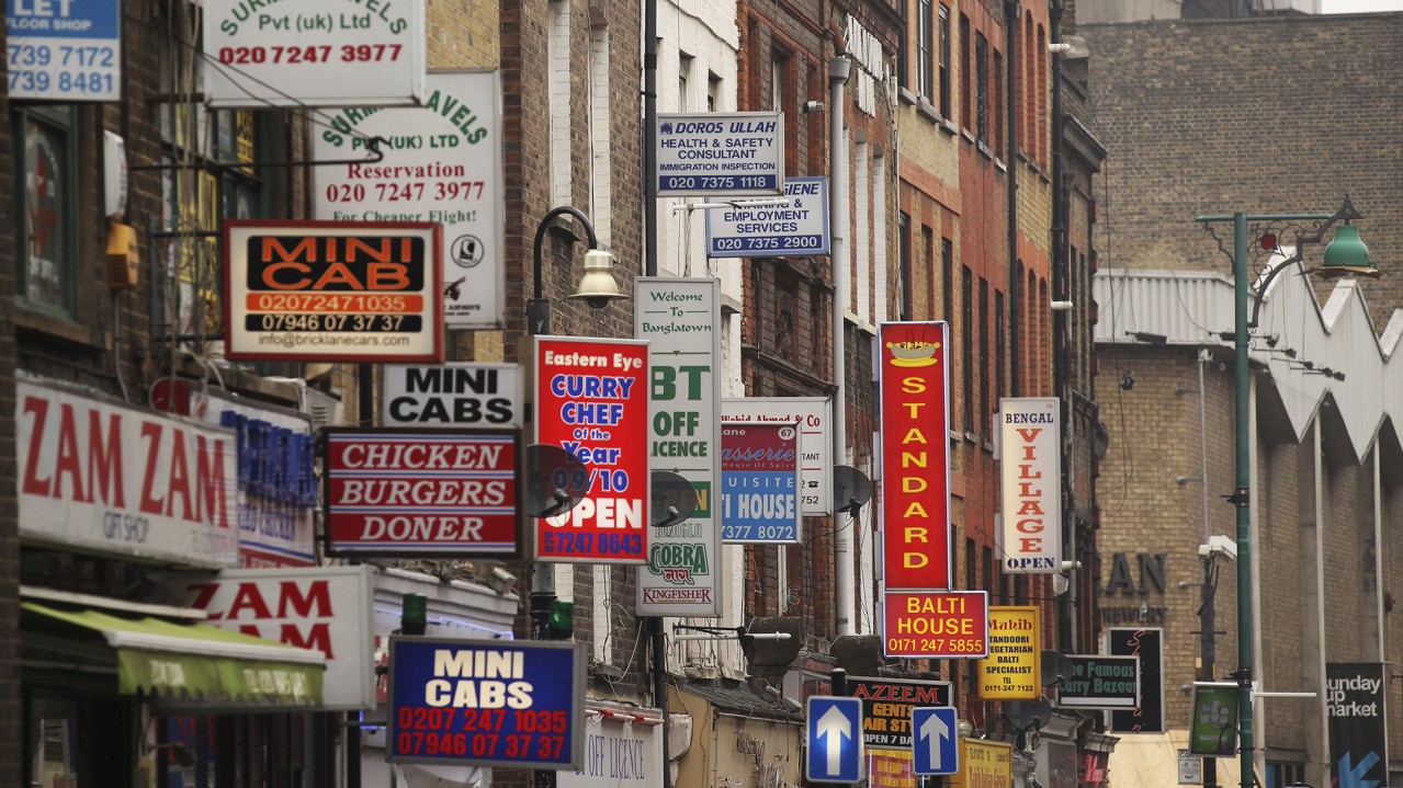 Curry Houses In Brick Lane